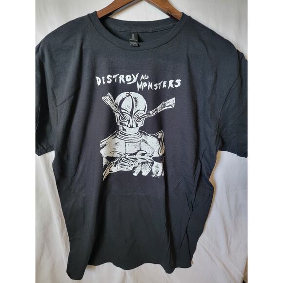 Destroy all Monsters band t shirt size large black - Picture 1 of 2